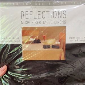 Reflections Home microfiber tablecloth